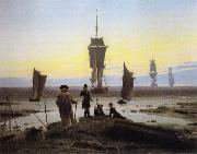 Caspar David Friedrich The Stages of Life painting